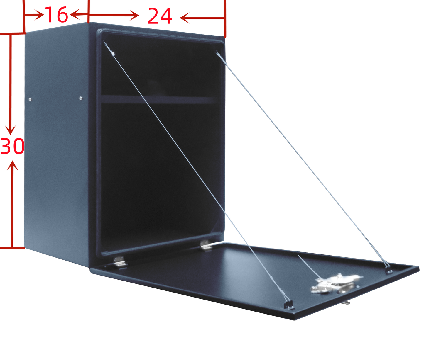 Cajas básicas de montaje trasero de aluminio