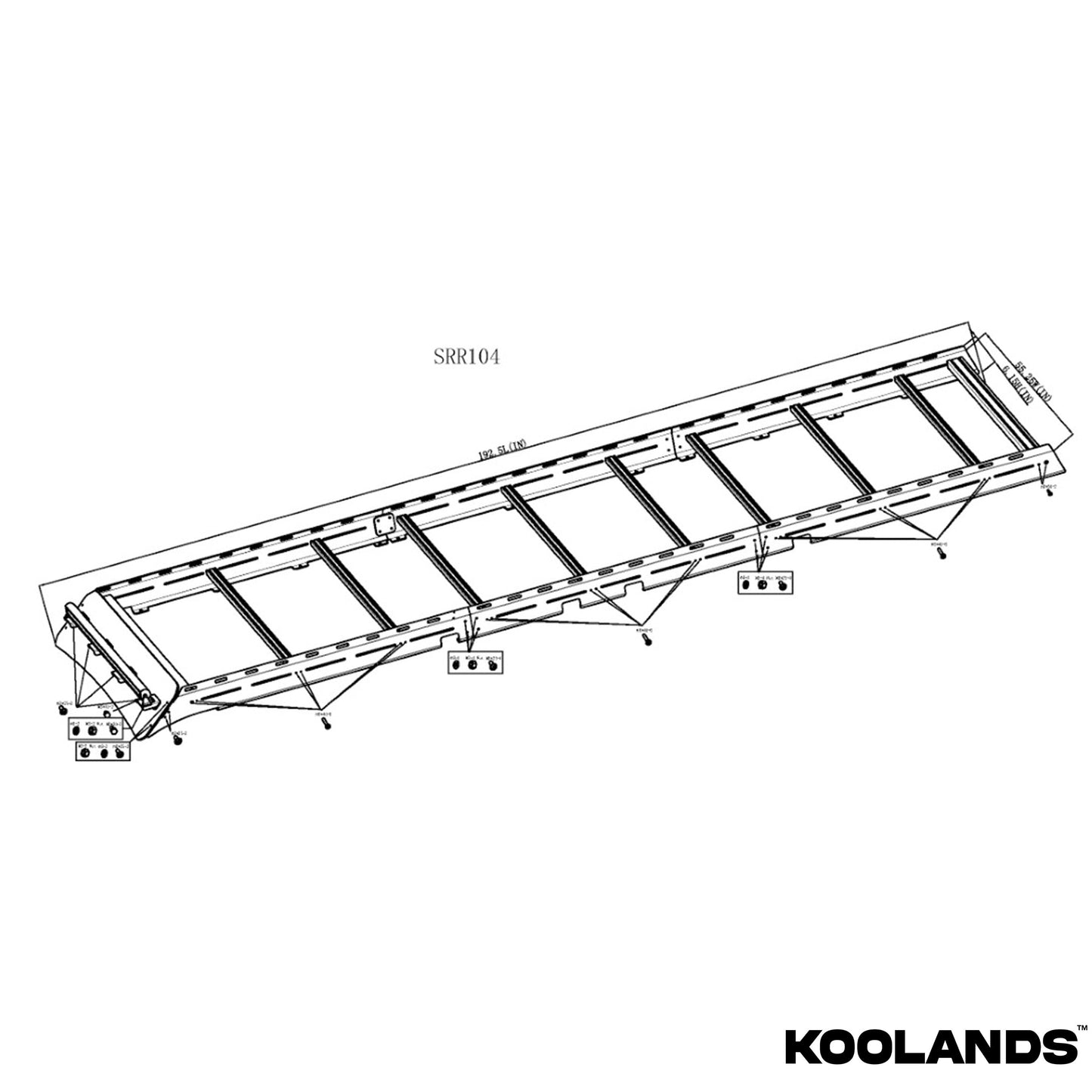 Koolands Sprinter Buffalo Roof Rack