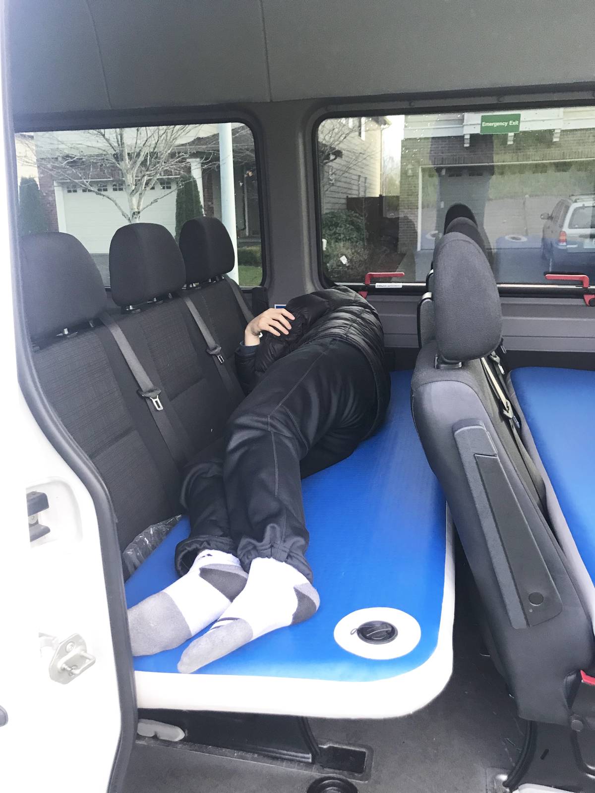 Colchón de aire de diseño universal para autocaravanas y furgonetas