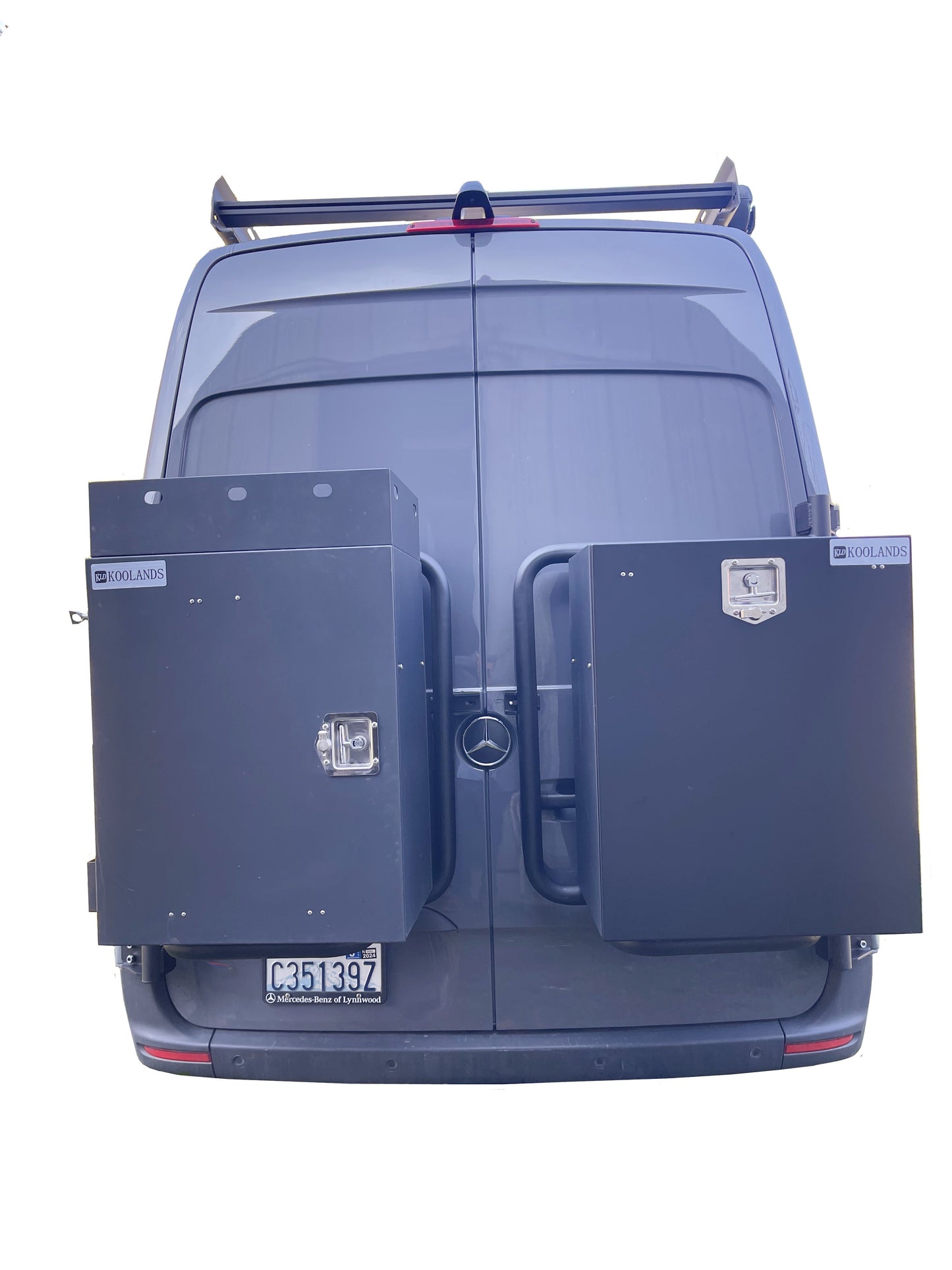Sprinter Rear Tire Rack/Box Mount