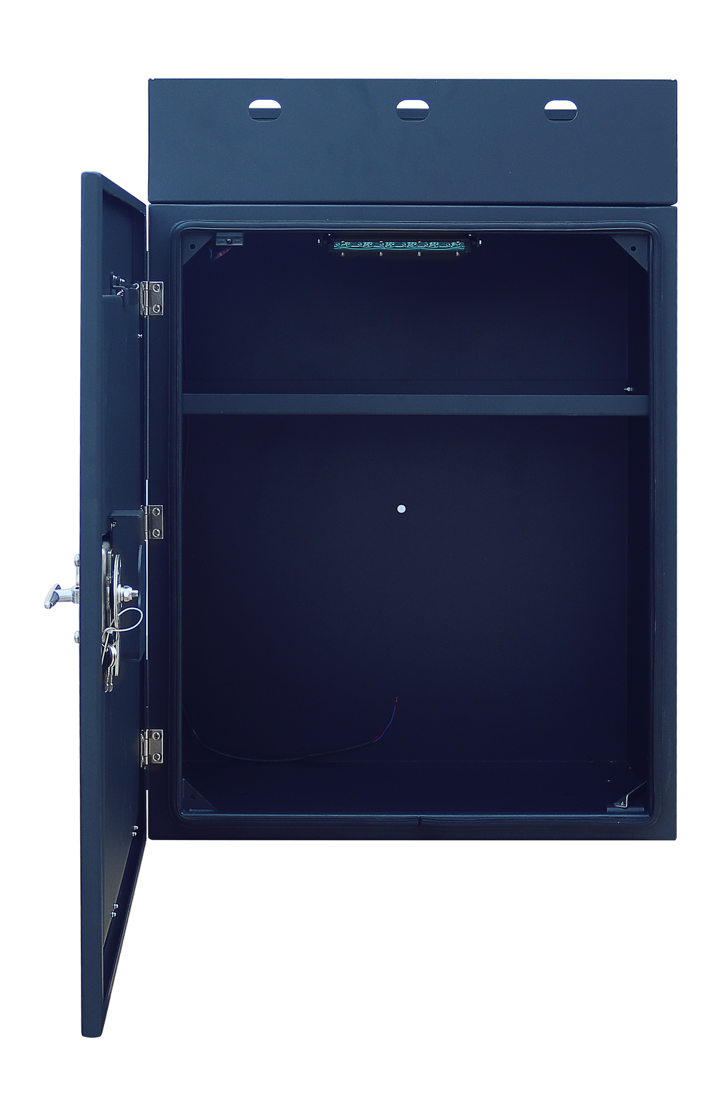 Caja de montaje trasera de aluminio de lujo - Puerta del lado del conductor