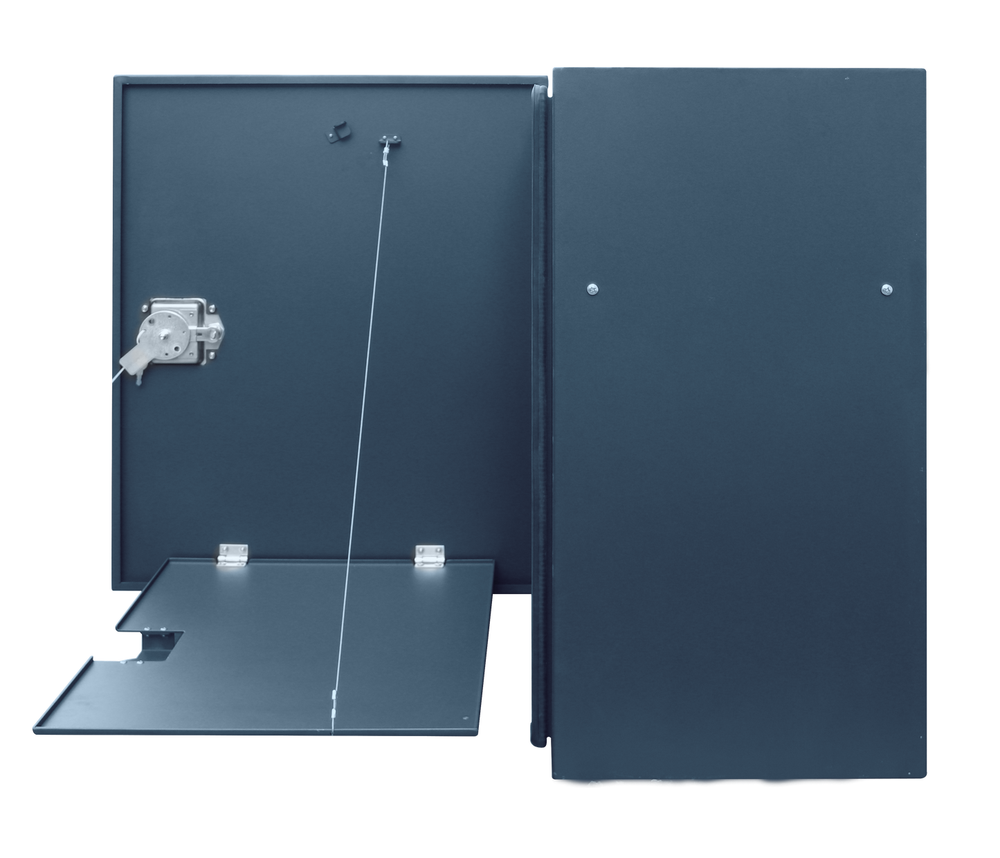 Caja de montaje trasera de aluminio de lujo - Puerta del lado del conductor