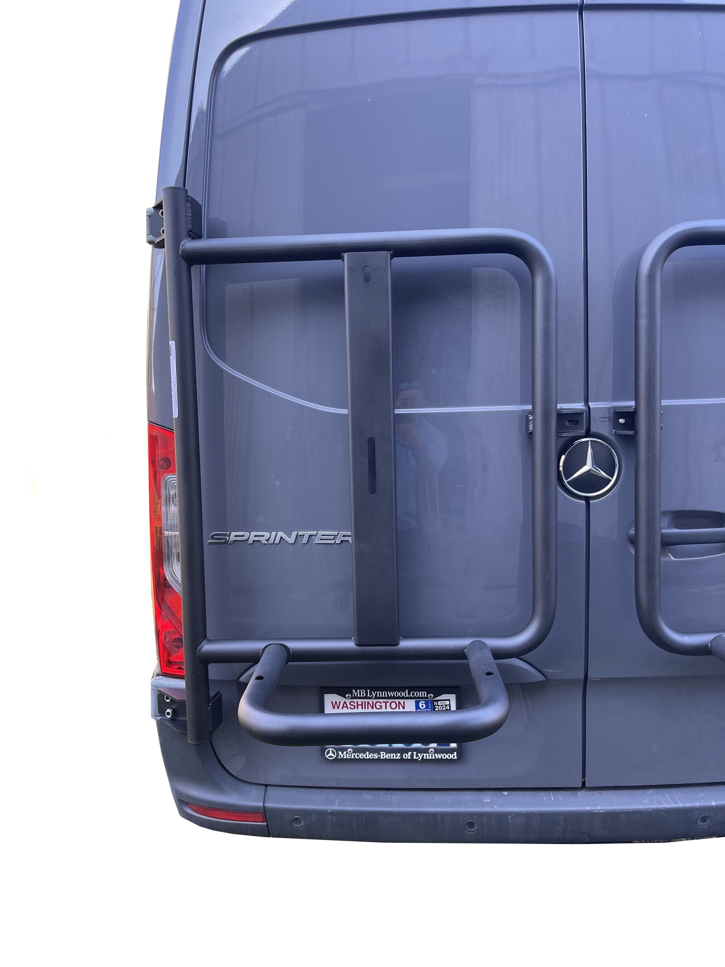 Sprinter Rear Tire Rack/Box Mount