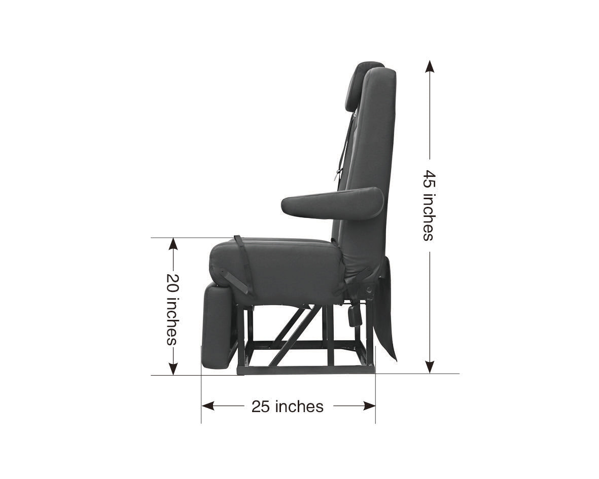 Single Reclining Seat Bed 19 Inch Width