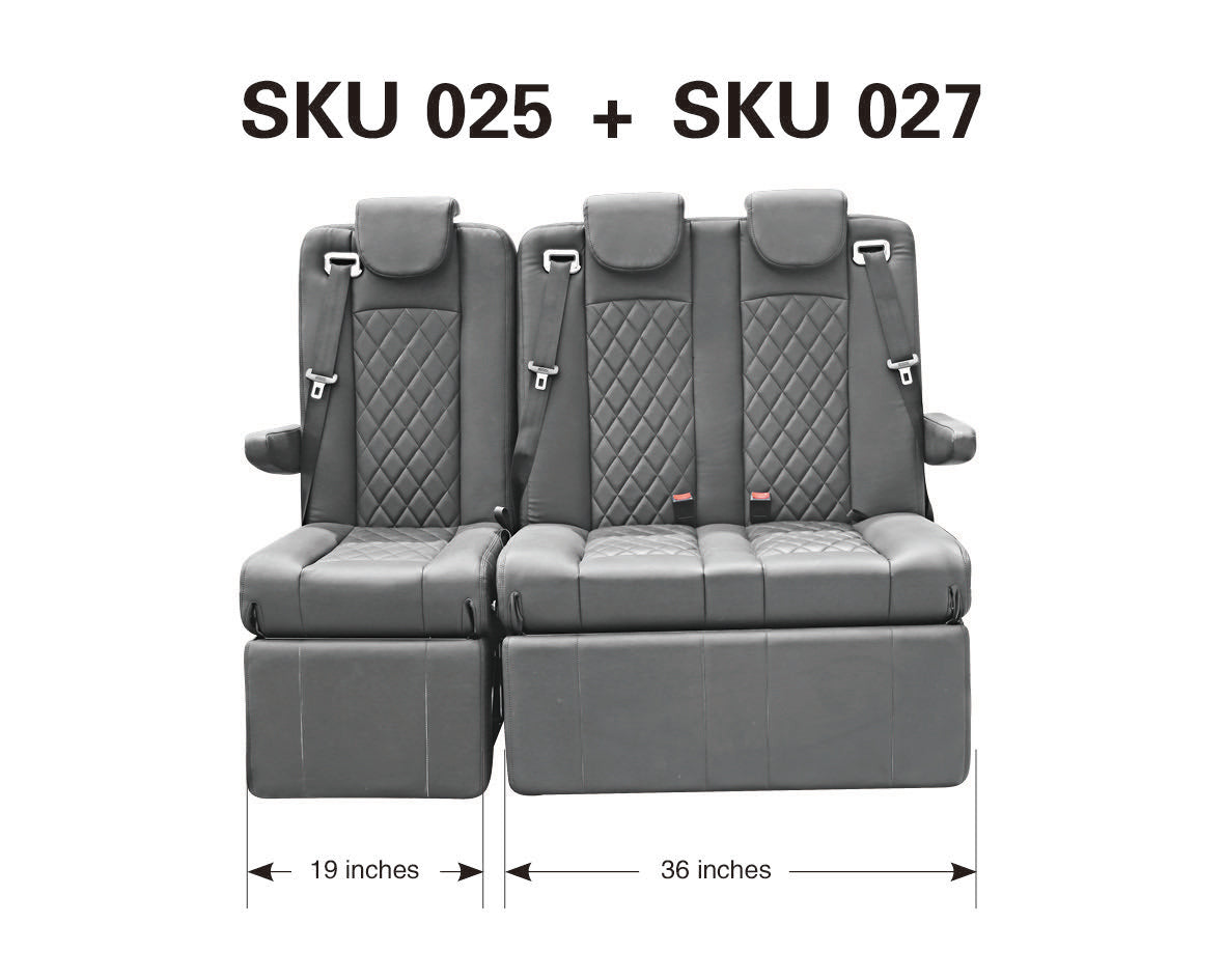 Single Reclining Seat Bed 19 Inch Width