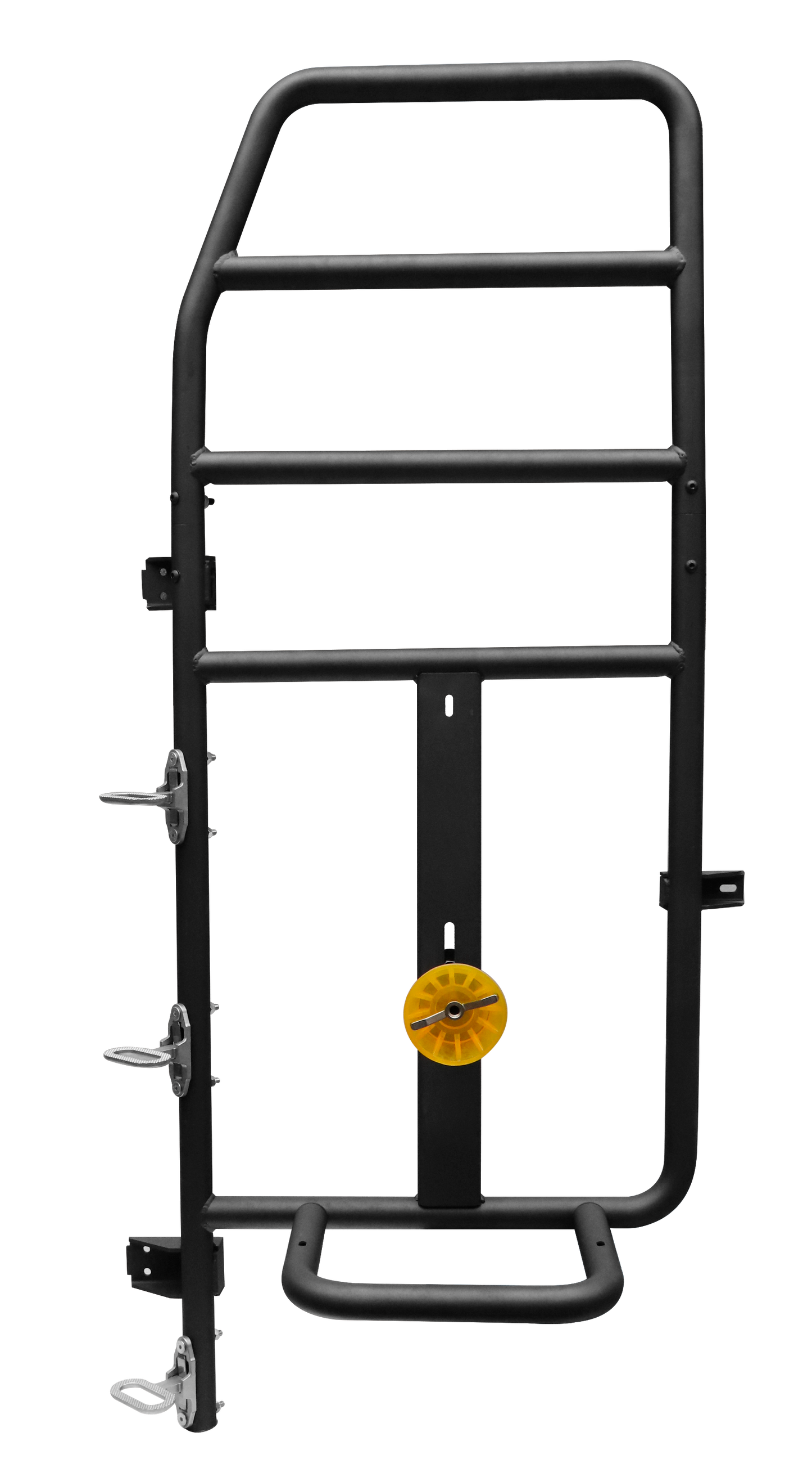 Sprinter Rear Tire Rack/Box Mount with Ladder