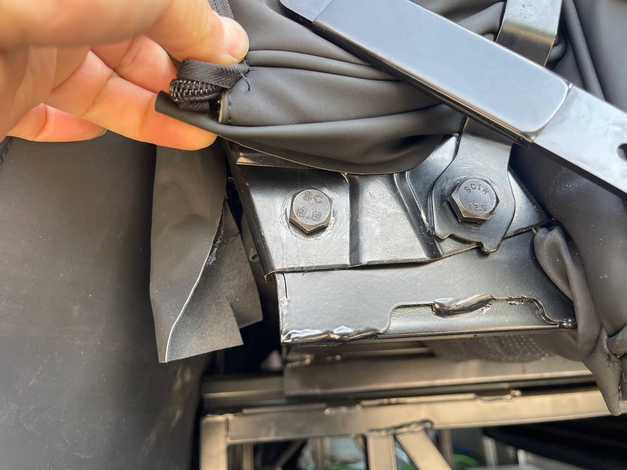 Triple  Reclining Seat Bed 55 Inch Width