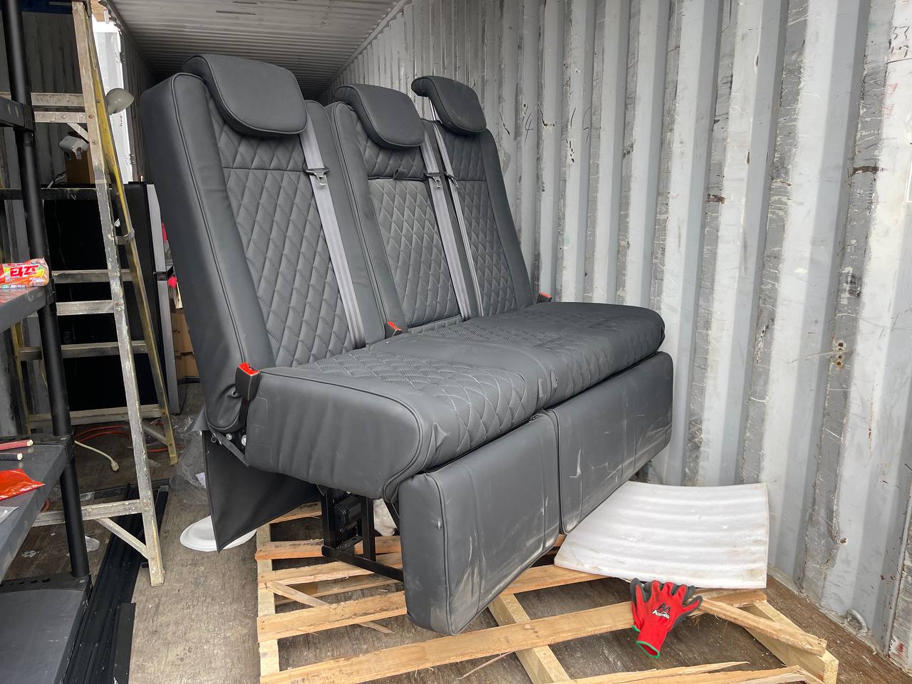 Triple  Reclining Seat Bed 55 Inch Width