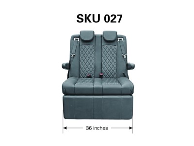Double Reclining Seat Bed 36Inch Width